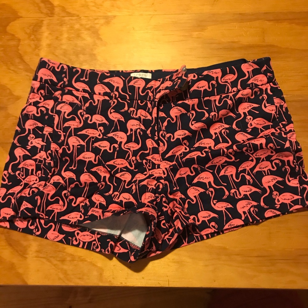 J Crew Size 6 Flamingo Chino Shorts